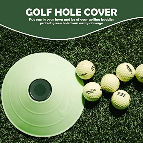 Покрие за голф за голф 4 парчиња за голф, ставајќи вежбање со зелена чаша, за обука за вежбање зелени дупки за активности на отворено