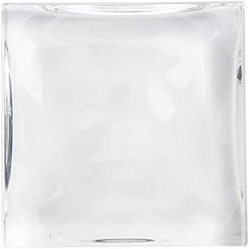 Сапун за сапун од боксер Kartell, 10,5 x 2,4 x 10,5 см, транспарентен