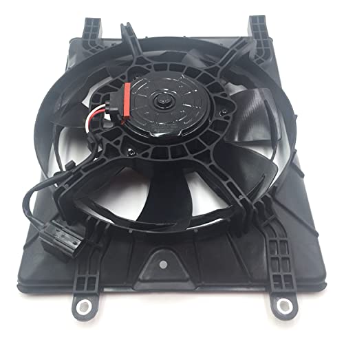 Собрание на вентилаторот A/C кондензатор Црна компатибилна со Изберете Honda Models 2012-2015 Honda Civic 2013-2015 Acura ILX 38615R1AA02