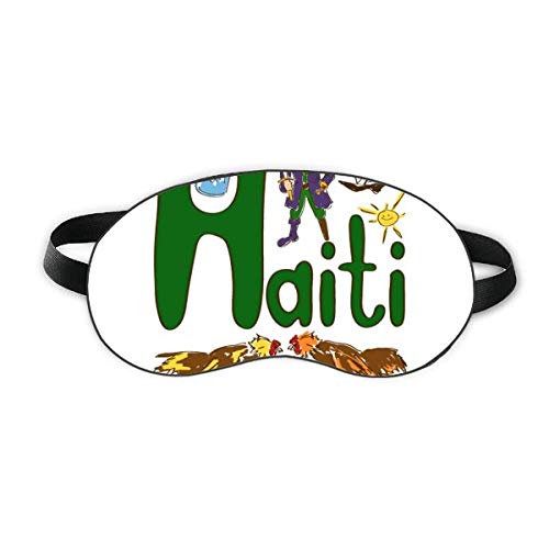 Национален симбол на Хаити, обележје на обележје на очите за очи, мека ноќно слепило на сенка на сенка