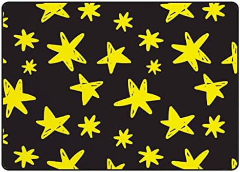Xollar меки големи деца килими меки расадник бебе ползи играат мат жолти starsвезди подрачје за детска соба дневна соба спална соба
