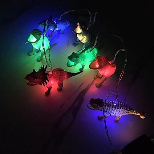 DBYLXMN LED LED мебел светло светло лесен диносаурус животински жица декорација и виси Божиќна светлосна сијалица