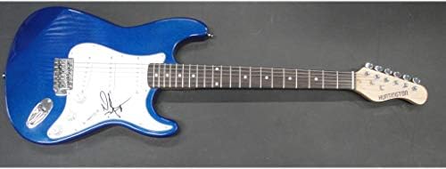 Марк Мекграт потпиша автограмиран електричен гитара шеќер Реј JSA S40573
