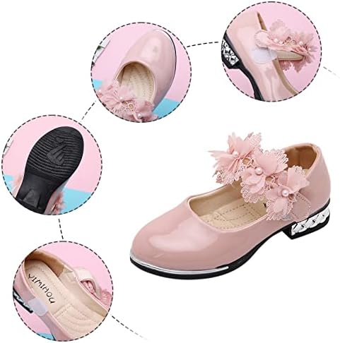 Есенски деца чевли цветни чевли корејски деца танцуваат чевли принцеза чевли кожни чевли студентски чевли