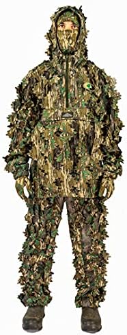 Северна планинска опрема - Премиум камуфлажа лиснато ловечка јакна за мажи- 1/2 поштенски со аспиратор