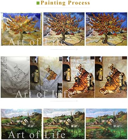$ 80 - 1500 $ рака насликана од наставниците на уметнички академии - 18 уметнички слики Идеално пејзаж класично сликарство на масло
