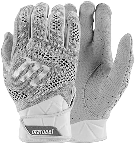 Maruccimarucci MBGF5Y-W/BK Младински Ф5 младински затегнати ракавици, медиум