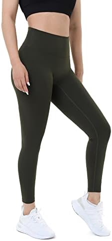 Носеконски хеланки за јога за жени со голема половината Контрола на јога панталони задникот за вежбање вежба за вежбање со целосна панталони
