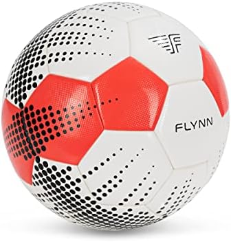 Flynn Thermo Bonded Pro Size 5 Soccer Ball. Фудбал со високи перформанси за професионални игри. Направени издржливи за спецификациите