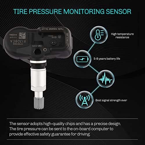 AXINMOTOO Pack of 4 TPMS Tire Pressure Monitoring System Sensor 315MHz 4260706030 4260748010 Replacement for Avalon -2018