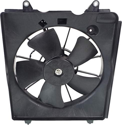 Вентилатор за ладење на гаража-про-радијатор и сет на ладење на вентилаторот за ладење на кондензаторот A/C од 2 компатибилен со возачот