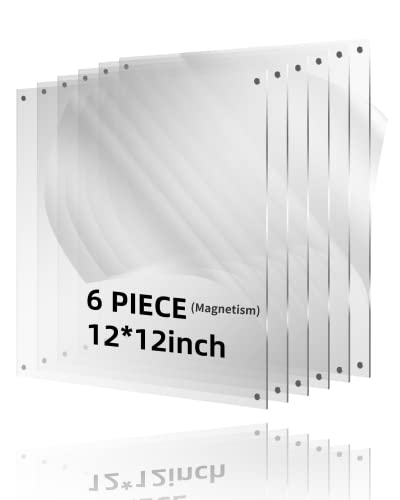Тенок лим со плексиглас ， чисти акрилни чаршафи12 x 12 2мм акрилен квадрат, леано плекси стаклена табла со заштитна хартија за знаци, стакло