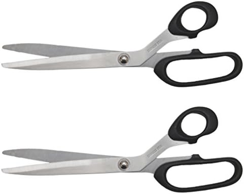 HometeQ ножици повеќенаменски не'рѓосувачки челик остри ножици со ергономски рачки за зафат - совршени за сечење
