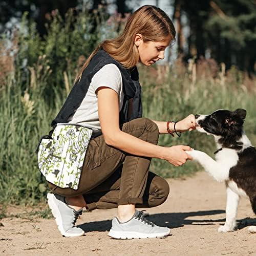 Торбичка За Обука За Лекување Кучиња рисгдсе, Торба За Лекување Птици Во Кафез за Обука На Кучиња, Фани Пакет За Појас На Половината