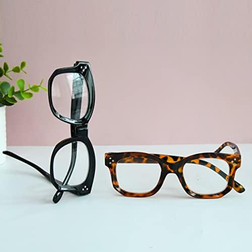 Eyekepper 4 Пакување на гроздобер очила за читање за жени - Дизајн дами читатели +4.00