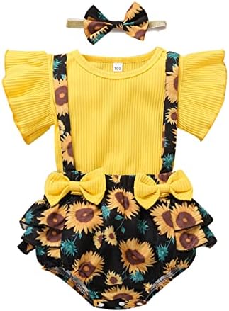 Xbgqasu Новороденчиња Блумери 3 6 Месеци Мали Девојчиња Лето Ручаше Цврсти Врвови Леопард Печатење Целокупниот Сет Секојдневна Облека Облека