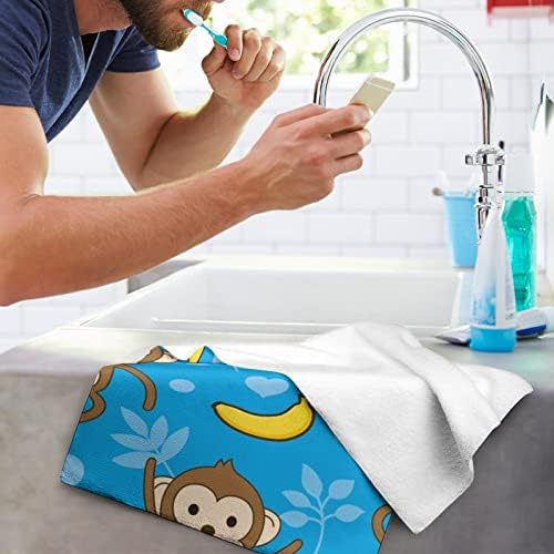 Мајмуни и банани микрофибер рачни крпи Супер апсорбирачки крпи Брзо суво миење на миењето