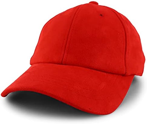 Трендовски продавница за облека обична факс велур кожа прилагодлива структурирана капа за бејзбол