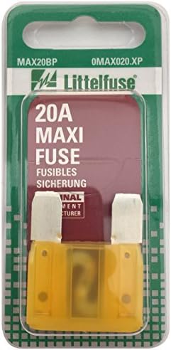 Littelfuse 0max020.xp Maxi 32 Volt 20 Amp Carded Fuse