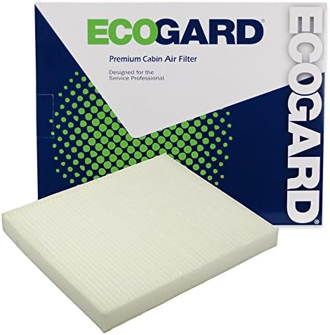 Ecogard XC26155 Premium Cabin Air Filter одговара на Ford Explorer 2011-2019, Taurus 2010-2019, Flex 2010-2019, Полициски комунални