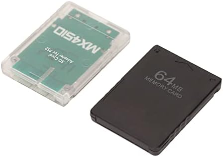 Читател на мемориски картички, адаптер за читање картички чиста бела замена издржлива за конзоли за игри