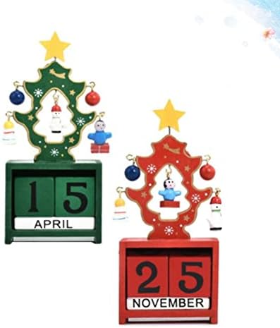 Бестојард Канцеларија Календар 6 ПАРЧИЊА Божиќ Одбројување божиќ дрво блок календар божиќ сам блок календар вечен блок Календар Дрво Блокови Вечен