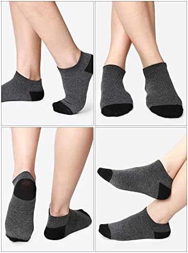 100 парови Менс перница со ниско сечење чорапи Дишеа случајни чорапи утеха на глуждот атлетски жени кратки чорапи
