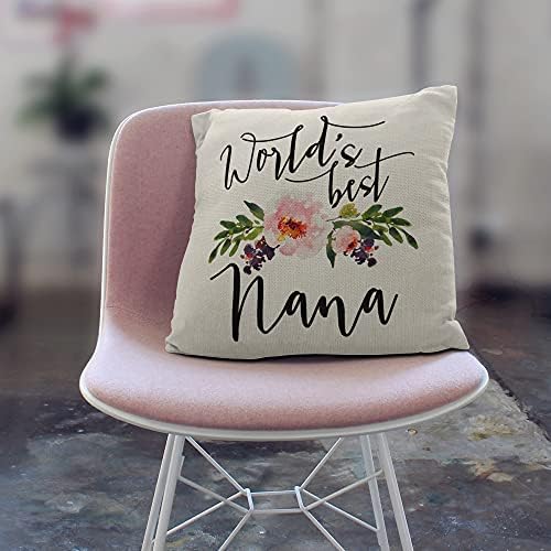Најдоброто покритие за перници за цвеќе во светот М-Qizi, подарок за Нана, баба, баба, смешна кутија за перница за баба на нана