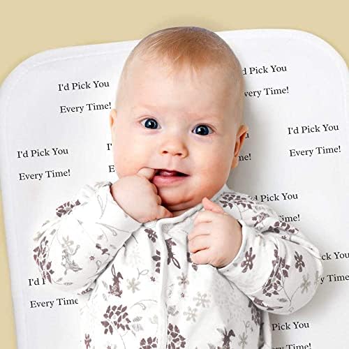 Азиеда „Јас би те одбрал секој пат“ бебето крпа/миеше крпа
