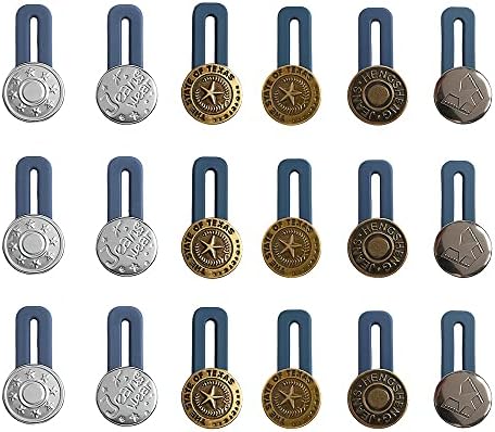 Копчињата XIMIMARK15 бесплатни копчиња за шиење прилагодливо расклопување на копчињата за повлекување на копчињата метални метални продолжени токи