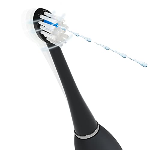 Waterpik Sonic-Fusion 2.0 Професионална четка за заби, електрична четка за заби и комбо со вода со вода во едно, црно
