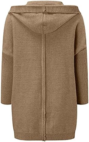 Компар кардиган џемпери за жени 2021 година, капигани со цврсти отворени предни кардигани џемпер со плетено плетено палто