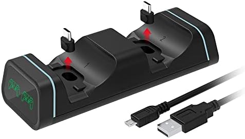 Контролер Полнење Приклучок Полнач Станица Напојување За PS5 X-Кутија Серија S/X Прекинувач Про Контролори