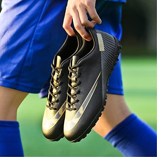 Фудбалските чевли за машки фудбалии ги носат професионалните високи атлетски фудбалски чизми за надворешно затворено TF/AG