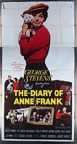 Дневникот на оригиналниот постер на филмот Ана Френк