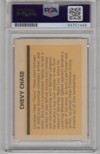 Chevy Chase Autographed потпишана Кларк Грисволд Национална картичка за одмор на лампи со автентикација PSA/DNA