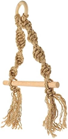Држач за ролна на јажето Cabilock 5 парчиња за да ткаете држач за крпи за хартија за јаже