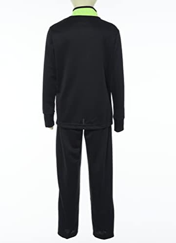 Ogогер за момчиња на Изој постави 2 парчиња целосна патент џемпер и џемпент атлетска облека кошаркарска фудбалска спортска облека
