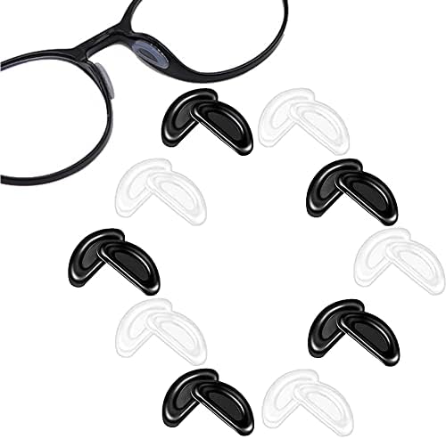 Анти-Лизгање Очила Носот Влошки, 10 Пара Лепило Мека Силиконски Очила Носот Рампа, За Очила Очила За Сонце Пластични Рамки, итн.