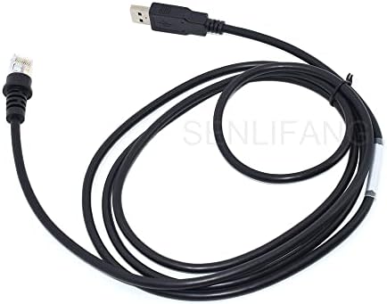 Lemincrash NEW 59235D-N-5 USB кабелски баркод скенер црна за MS5145 Orbit 7120 MS9540 MS7120 MS7180 MS1690 MS9590 MS9520