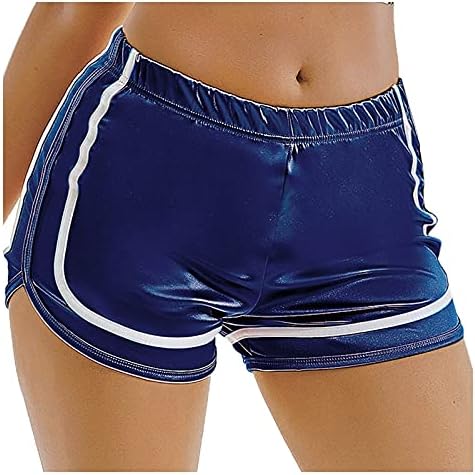 Трчање плус јога спорт со голема големина праска истегнете женски шорцеви колкови светло јога панталони со џебови за жени