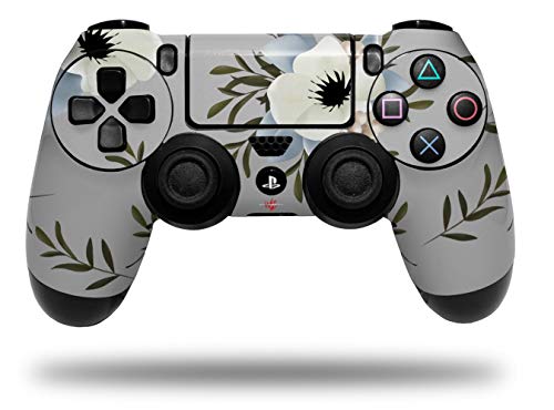 WraptorSkinz Кожата компатибилен Со Sony PS4 Dualshock Контролер PlayStation 4 Оригинални Тенок И Про Афион Греј