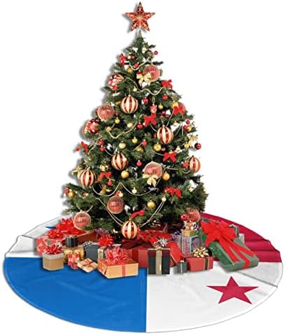 Елка Здолниште, 30-48 Инчен Знаме На Панама Дрво Мат За Божиќ Украси Празник Партија Орнаменти
