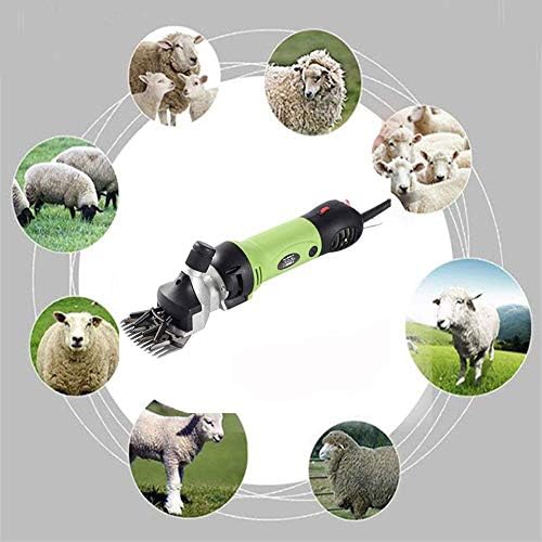 Ралира Професионални Тешки Електрични Машини За Стрижење Овци Машини, 500w &засилувач; 6 Брзини Прилагодливи Овци Ножици За Чешлање Материјали