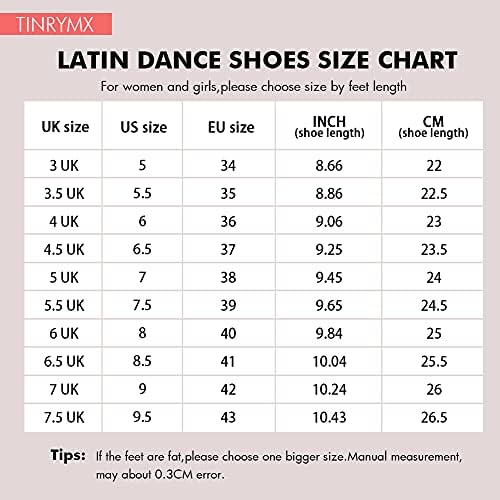 Tinrymx женски латински танцувачки чевли сатен танго перформанси Професионална сала за салса салса танцувачки чевли, Model-ycl445