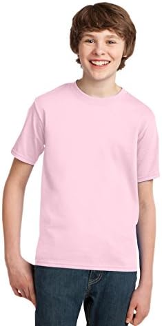 Порт и компанија - Младинска суштинска маица, PC61Y, бледо розова, L