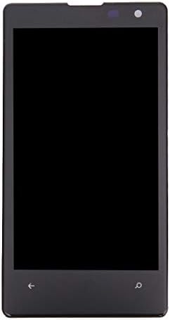 Луокангфан Лкфф Мобилни Телефони Лцд Екран Лцд Дисплеј + Допир Панел Со Рамка За Nokia Lumia 1020