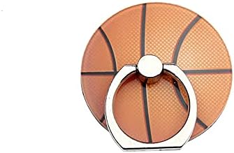 GSHOPV 6 PCS кошаркарски фудбалски мобилен телефон, држач за прстен, прилагодлив Универзален ротира 360 ° и вртења180 ° држач за