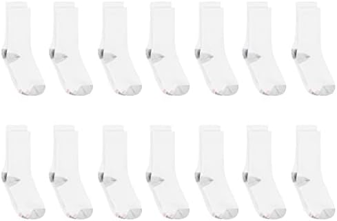 Вредност на жените на Ханес, чорапи за мека влага на екипажот, достапни во 10 и 14-пакети