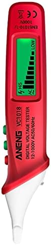 Електричен тестер за пенкало за наизменичен мерач на напон на напон 1000V Волтметар Зук на не-контакт Тестер за електрична енергија